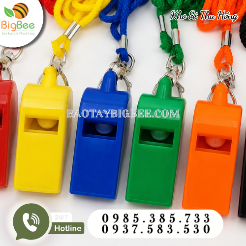 Còi nhựa dùng báo hiệu, cảnh báo, truyền đạt thông tin nhanh chóng Còi nhựa dùng báo hiệu, cảnh báo, truyền đạt thông tin nhanh chóng