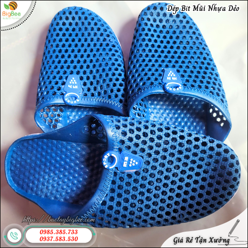 Dép Bít Mũi Nhựa Dẻo Bền Chắc Không Lo Nứt Gãy. Dép Bít Mũi Nhựa Dẻo Bền Chắc Không Lo Nứt Gãy.
