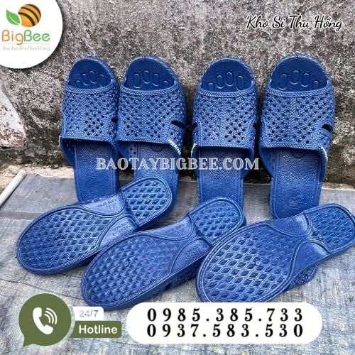 Dép tổ ong màu xanh navy bền đẹp Dép tổ ong màu xanh navy bền đẹp
