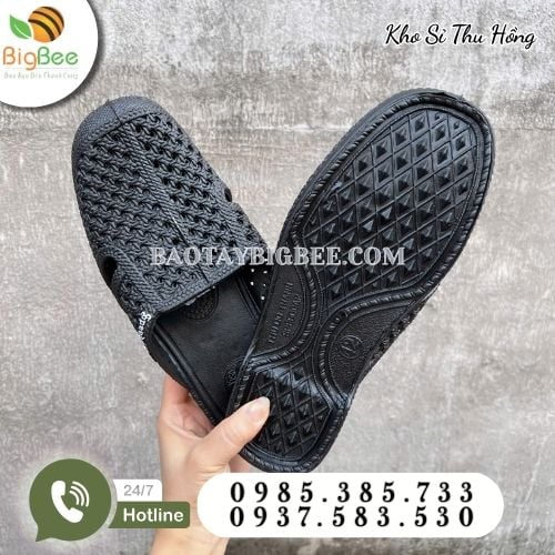 Dép tổ ong bít mũi chống nước, trơn trượt, nhẹ bền Dép tổ ong bít mũi chống nước, trơn trượt, nhẹ bền
