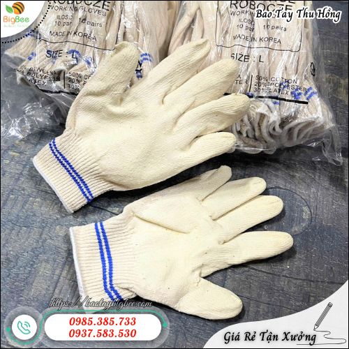 Găng Tay Phủ Cao Su Chống Trơn Trượt Độ Bám Cao. Găng Tay Phủ Cao Su Chống Trơn Trượt Độ Bám Cao.