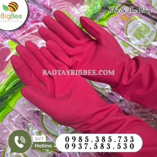 Găng tay cao su mặt trời đủ chống nước chống trượt Găng tay cao su mặt trời đủ chống nước chống trượt
