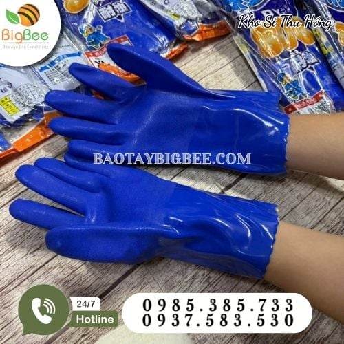 Bao tay chống dầu, hoá chất ăn mòn Bao tay chống dầu, hoá chất ăn mòn