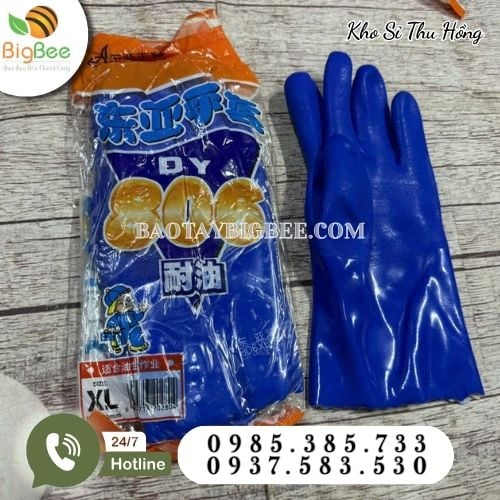 Găng tay chống dầu 806 bền đẹp giá sỉ Găng tay chống dầu 806 bền đẹp giá sỉ