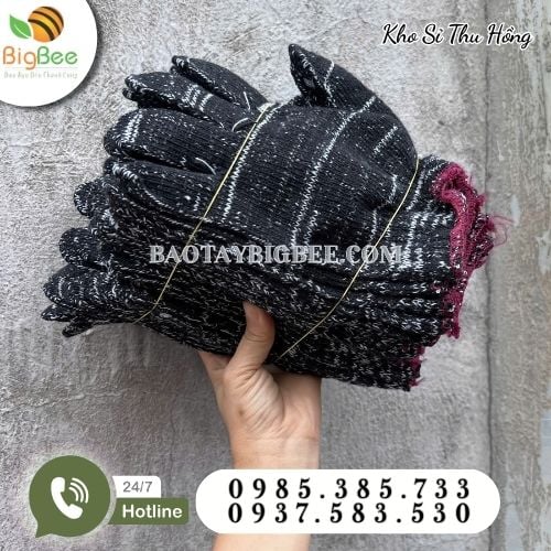 Găng tay muối tiêu bảo hộ lao động đa năng Găng tay muối tiêu bảo hộ lao động đa năng
