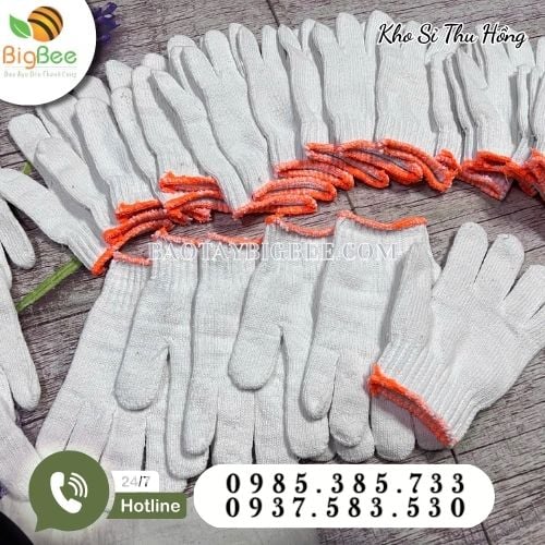 Bao tay len trắng êm tay, thoáng khí Bao tay len trắng êm tay, thoáng khí