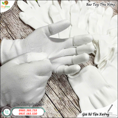 Găng Tay Phủ PU Ngón Chống Bụi Bẩn Và Tăng Độ Bám. Găng Tay Phủ PU Ngón Chống Bụi Bẩn Và Tăng Độ Bám.