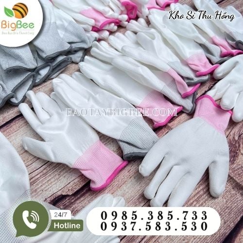 Bao tay phủ PU co giãn, thoáng khí, chống mài mòn, chống trượt Bao tay phủ PU co giãn, thoáng khí, chống mài mòn, chống trượt