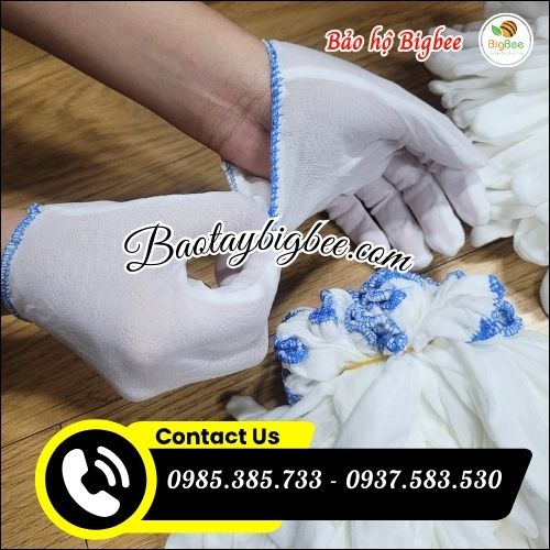 Bao tay thun trắng co dãn mềm mịn giá rẻ. Bao tay thun trắng co dãn mềm mịn giá rẻ.