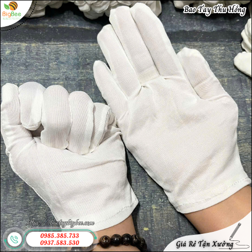 Găng Tay Thun Trắng XL+4 Ôm Tay Thoáng Khí. Găng Tay Thun Trắng XL+4 Ôm Tay Thoáng Khí.