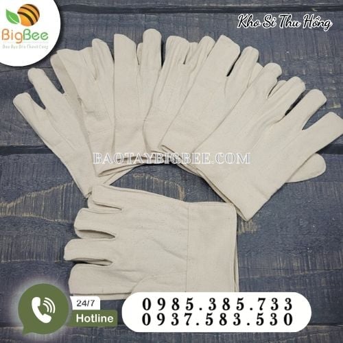 Găng tay vải bạt dùng trong các việc lao động nặng Găng tay vải bạt dùng trong các việc lao động nặng