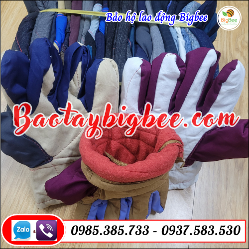 Găng bảo hộ vải dày thấm hút mồ hôi. Găng bảo hộ vải dày thấm hút mồ hôi.