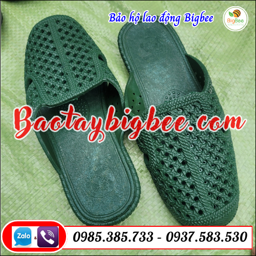 Dép tổ ong bít mũi màu riêu. Dép tổ ong bít mũi màu riêu.