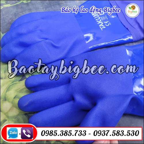 Bề mặt găng tay được sản xuất chống trơn giúp cầm nắm chắc chắn hơn. Bề mặt găng tay được sản xuất chống trơn giúp cầm nắm chắc chắn hơn.