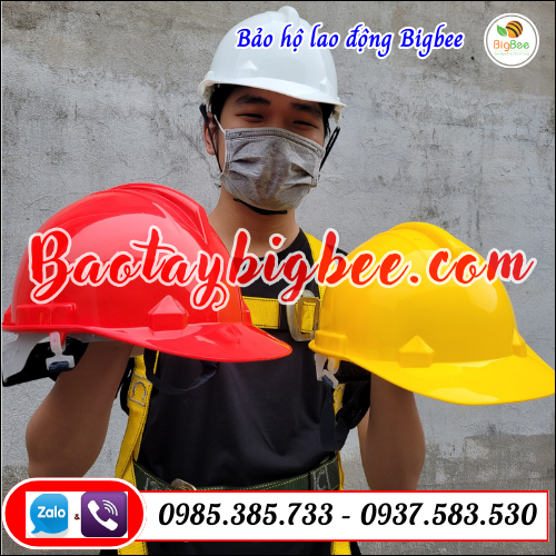 Mũ bảo hộ đầu .  Mũ bảo hộ đầu .