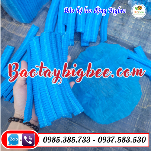 Nón bọc tóc con sâu màu xanh giá rẻ nhất
