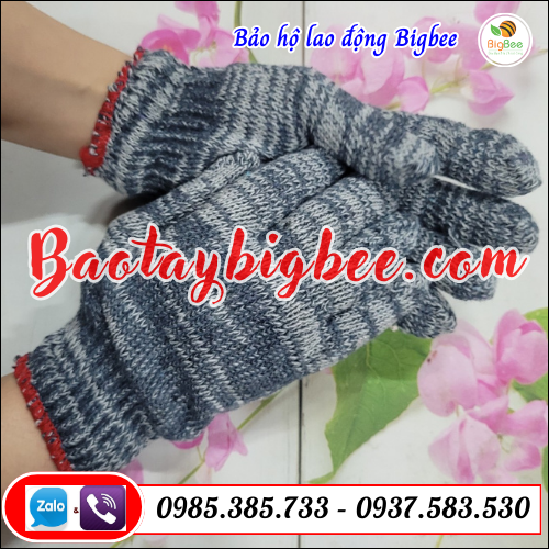 Bao tay len muối tiêu 40g, bao tay len lao động. Bao tay len muối tiêu 40g, bao tay len lao động.