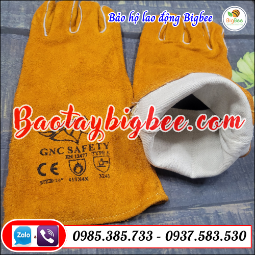 Bao tay bảo hộ da hàn con ngựa. Bao tay bảo hộ da hàn con ngựa.