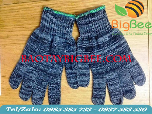 GĂNG TAY LEN - BAO TAY LEN MUỐI TIÊU 80g GĂNG TAY LEN - BAO TAY LEN MUỐI TIÊU 80g