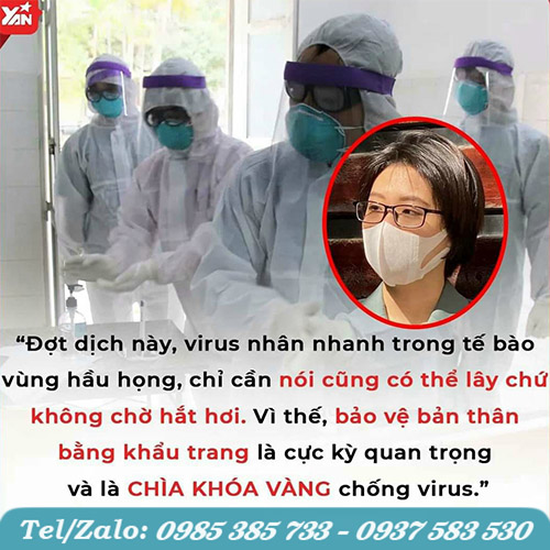 Bộ y tế khuyến cáo đeo khẩu trang để bảo vệ sức khỏe Bộ y tế khuyến cáo đeo khẩu trang để bảo vệ sức khỏe