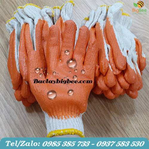 Bao tay phủ nhựa chống nước Bao tay phủ nhựa chống nước