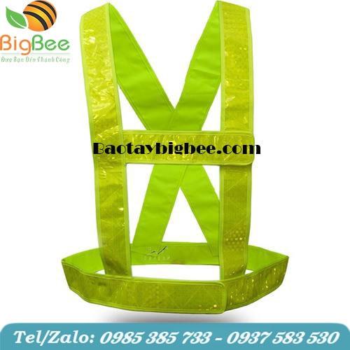 Áo dây phản quang chữ H. Áo dây phản quang chữ H.