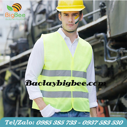 Áo phảng quang 3M miếng dán phía trước Áo phảng quang 3M miếng dán phía trước