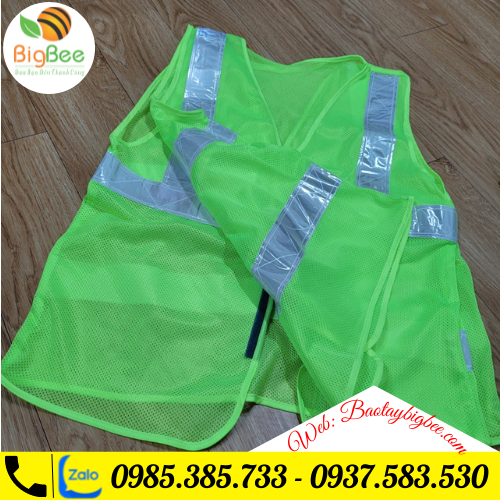 >>Áo phản quang gile lưới màu xanh đọt chuối. >>Áo phản quang gile lưới màu xanh đọt chuối.