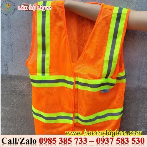 Áo phản quang lưới. Áo phản quang lưới.