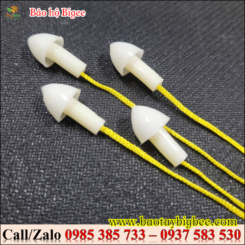 Nút chốn ồn 1 tầng màu trắng. Nút chốn ồn 1 tầng màu trắng.