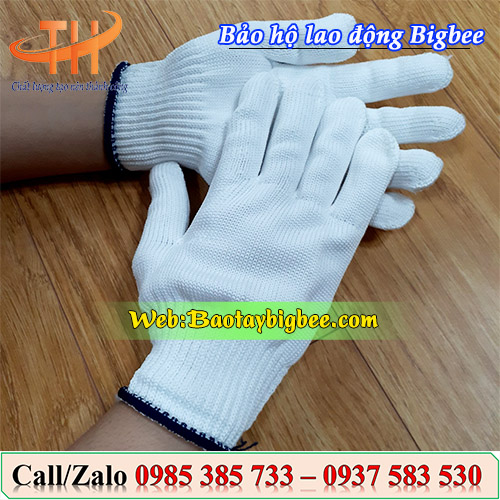 Găng tay sợi bảo hộ lao động Găng tay sợi bảo hộ lao động
