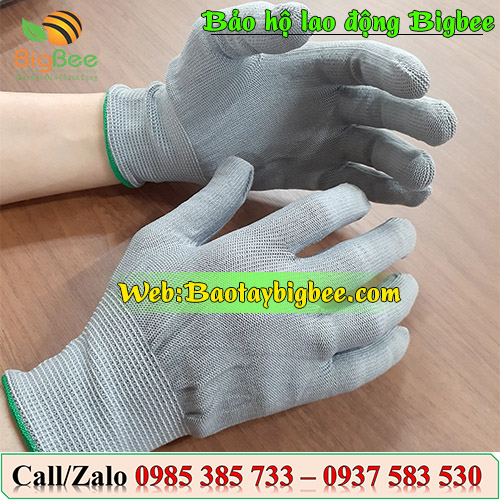 "Bao tay vải thun mỏng màu xám" "Bao tay vải thun mỏng màu xám"