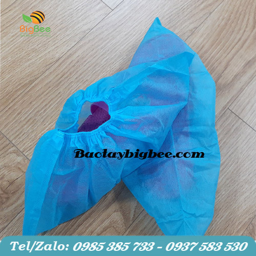 Bọc giày dùng để bao bọc đôi giày trong phòng sạch Bọc giày dùng để bao bọc đôi giày trong phòng sạch
