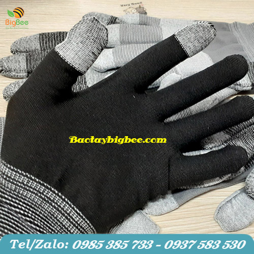 Găng tay cảm ừng gồm Sợi tổng hợp và sợi dẫn điện Găng tay cảm ừng gồm Sợi tổng hợp và sợi dẫn điện