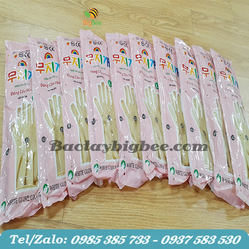 Bao tay cao su Đông Cầu Vồng Bao tay cao su Đông Cầu Vồng