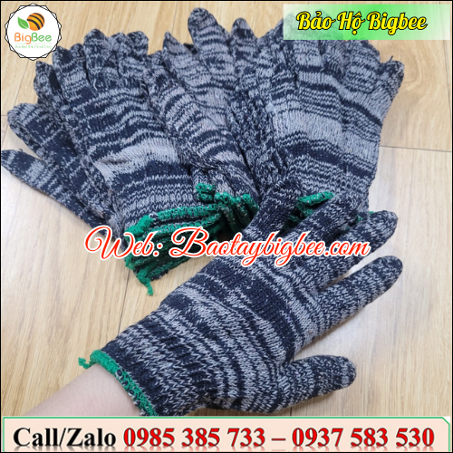 >>Bao tay len bảo hộ màu muối tiêu. >>Bao tay len bảo hộ màu muối tiêu.