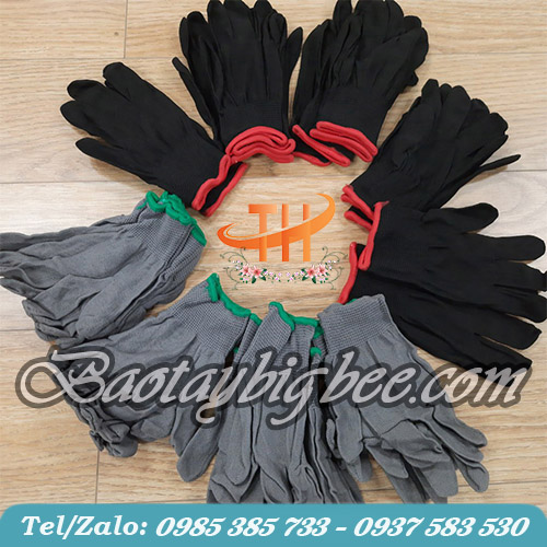 Bao tay vải mỏng có nhiều màu sắc Bao tay vải mỏng có nhiều màu sắc