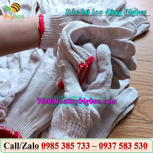 Găng tay len lao động giá sỉ Găng tay len lao động giá sỉ