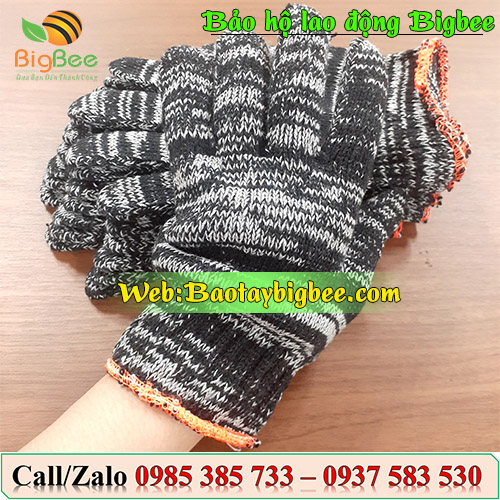 >>Bao tay len bảo hộ màu muối tiêu. >>Bao tay len bảo hộ màu muối tiêu.