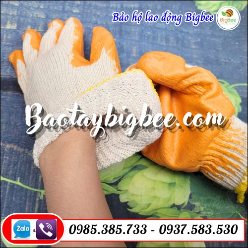 Bao tay len lao động nhúng nhựa co dãn thoáng khí. Bao tay len lao động nhúng nhựa co dãn thoáng khí.