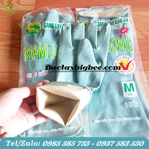 Găng tay cao su bảo hộ Găng tay cao su bảo hộ