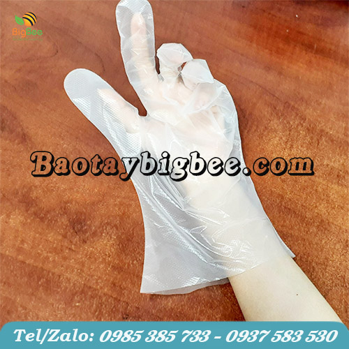 Găng tay dùng 1 lần an toàn với da tay Găng tay dùng 1 lần an toàn với da tay