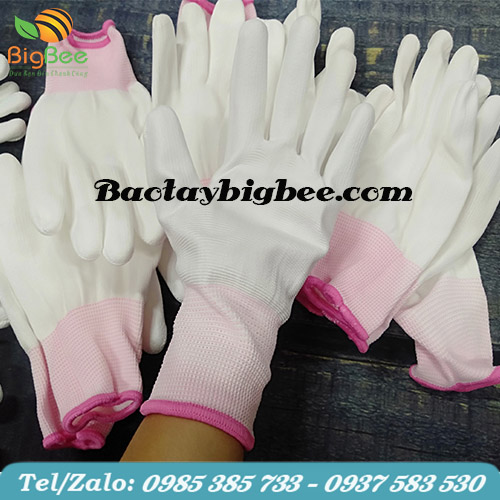 Găng tay phủ PU bàn tay, ngón tay chống tĩnh điện đủ màu cho khách lựa chọn. Găng tay phủ PU bàn tay, ngón tay chống tĩnh điện đủ màu cho khách lựa chọn.