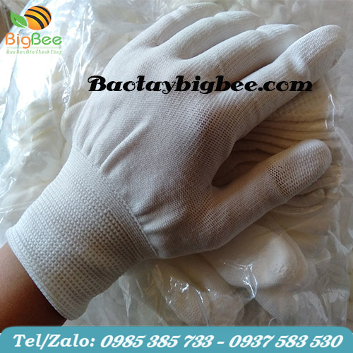 Găng tay phủ PU ngón tay chống tĩnh điện không viền. Găng tay phủ PU ngón tay chống tĩnh điện không viền.