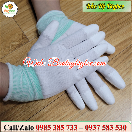 >>Bao tay chống tĩnh điện phủ PU. >>Bao tay chống tĩnh điện phủ PU.