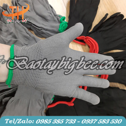 Bao tay vải xám Bao tay vải xám