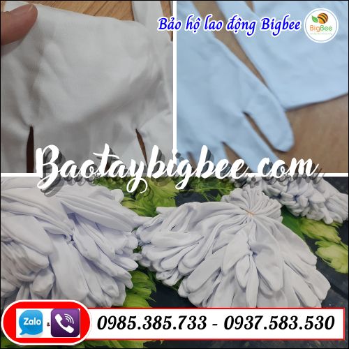 Nơi bán bao tay thun trắng t9+1 sỉ rẻ nhất HCM. Chất liệu mỏng nhẹ an toàn cho da.