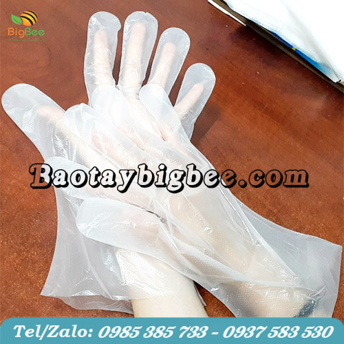 Bao tay/ Găng tay ni lông dùng 1 lần giá sỉ rẻ Bao tay/ Găng tay ni lông dùng 1 lần giá sỉ rẻ