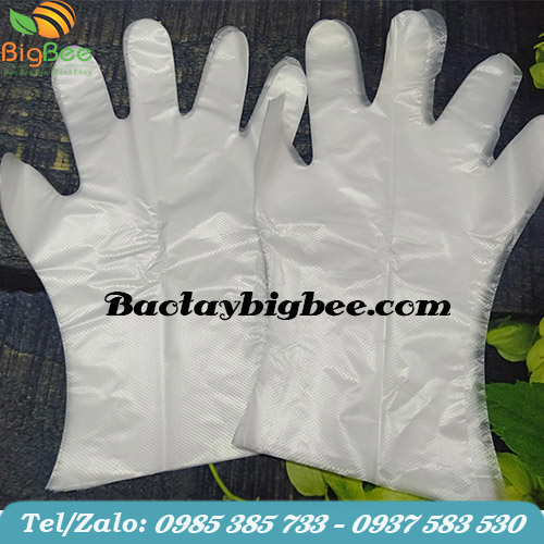 Găng tay xốp - nilon Găng tay xốp - nilon