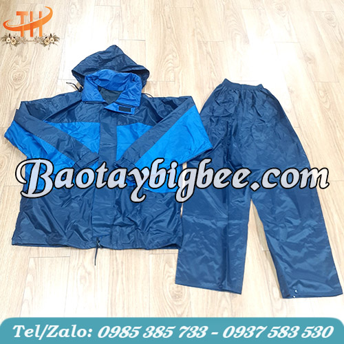 Áo mưa bộ 2 lớp không thấm nước Áo mưa bộ 2 lớp không thấm nước